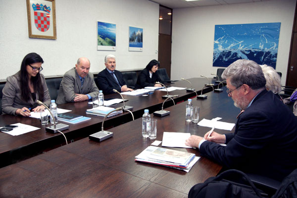 2012. 03. 16. - Zamjenik ministra Antešić s evropskom kordinatoricom za unutarnje plovne putove